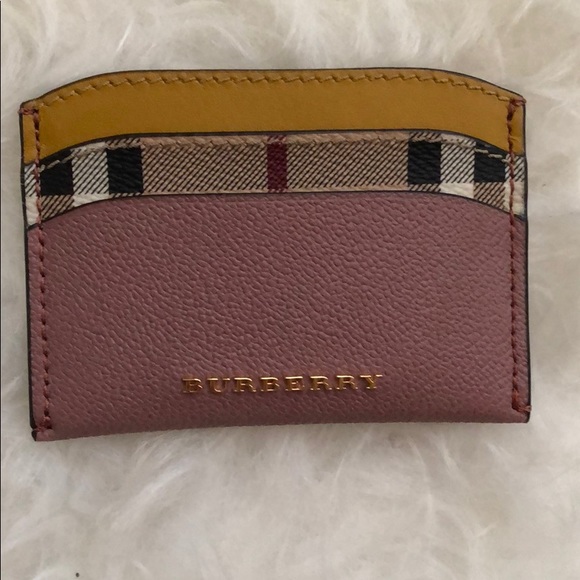 Burberry Accessories - Burberry Pink Card Holder